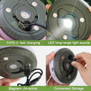 ASgrove 4-in-1 Solar Camping Waterproof String Lights