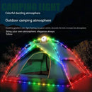 ASgrove 4-in-1 Solar Camping Waterproof String Lights