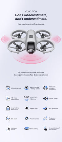 ASgrove JSX-01 Camera Drone for Adults