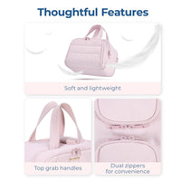 ASgrove Large Travel Waterproof Makeup Bag for Women