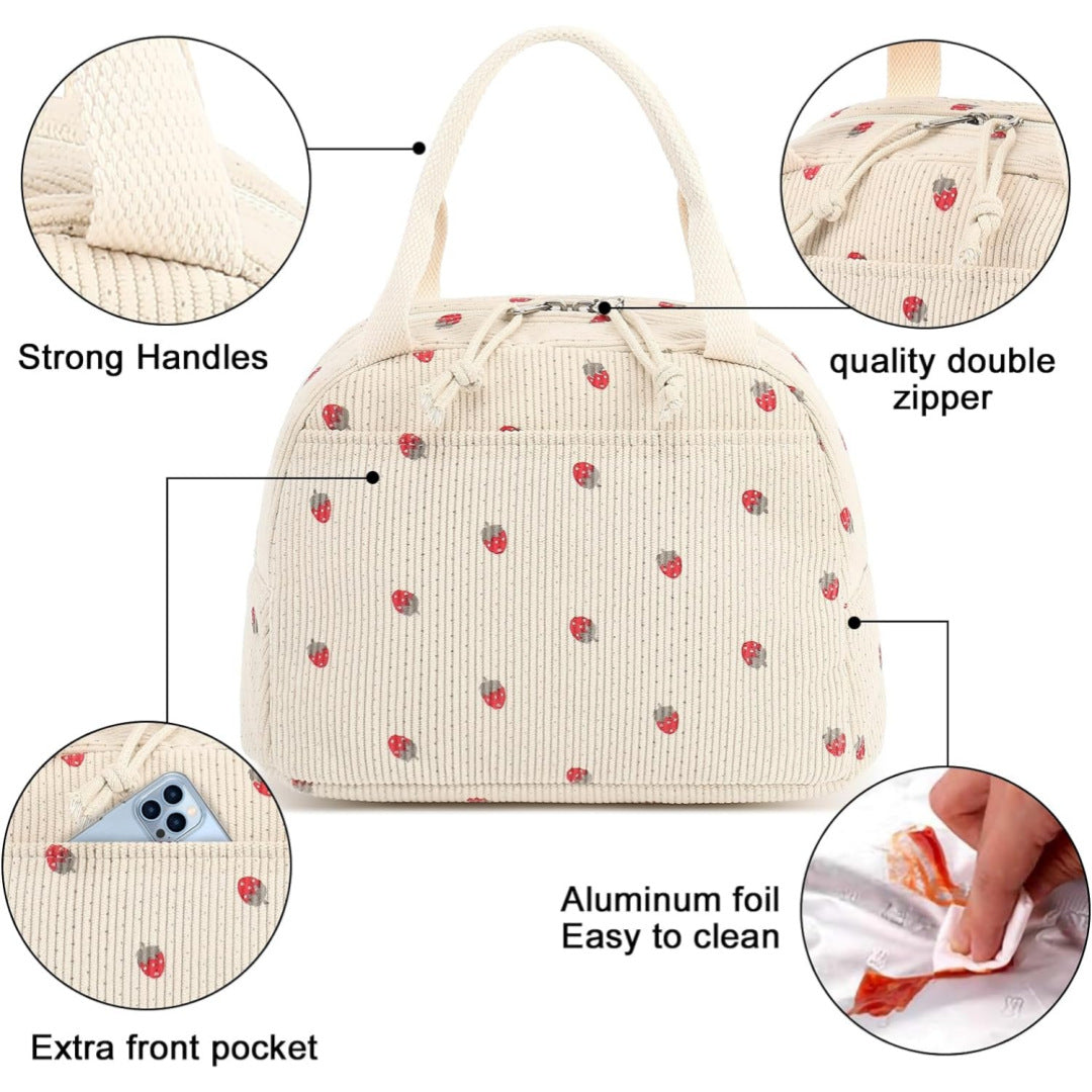 ASgrove Expandable Insulated Lunch Bag for Men & Women