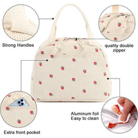 ASgrove Expandable Insulated Lunch Bag for Men & Women