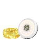 ASgrove 4-in-1 Solar Camping Waterproof String Lights