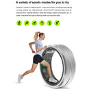 ASgrove Smart Fitness Ring 2025 – Ultra-Slim Gesture Control Health Tracker for Men & Women