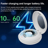 ASgrove Smart Fitness Ring 2025 – Ultra-Slim Gesture Control Health Tracker for Men & Women