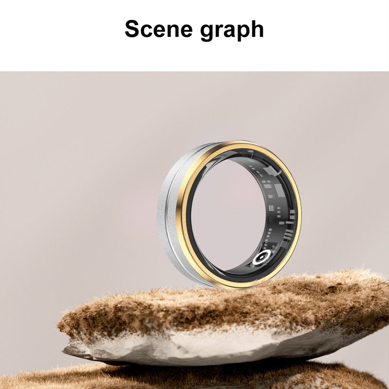 ASgrove Smart Fitness Ring 2025 – Ultra-Slim Gesture Control Health Tracker for Men & Women
