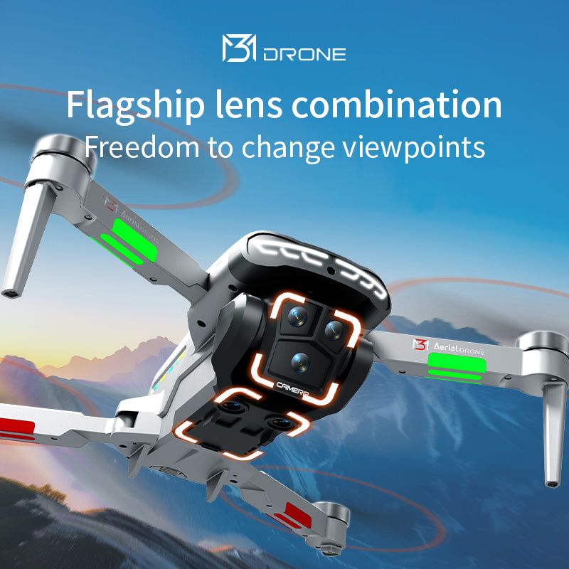 ASgrove Foldable Drone with Camera and Auto Return for Beginner