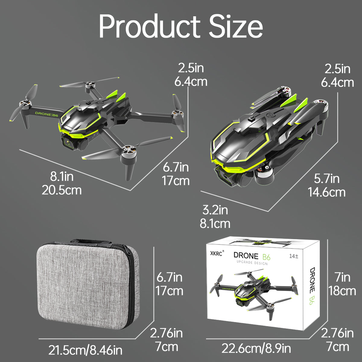 ASgrove B6 Green Goblin Drone