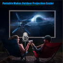 ASgrove Portable Mini Lightweight Home & Outdoor Movie Projector