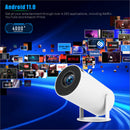ASgrove Portable Mini Lightweight Home & Outdoor Movie Projector