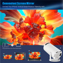 ASgrove Portable Mini Lightweight Home & Outdoor Movie Projector